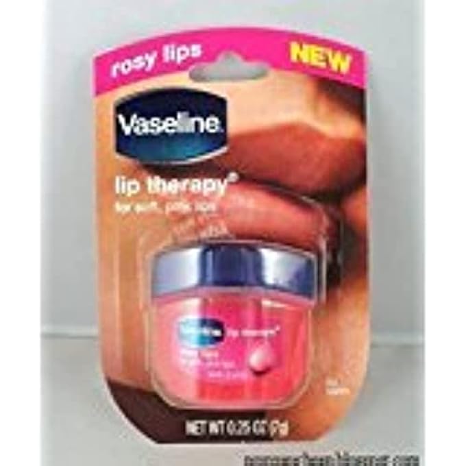 Vaseline علاج الشفاه، شفاه وردية، 0.25 أونصة - Image 1